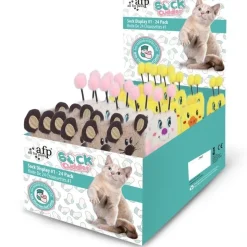 AFP Kattelegetøjs sok med catnip nr 1