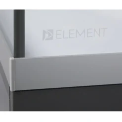 AkvaStabil ELEMENT Akvarium 144 L Sort