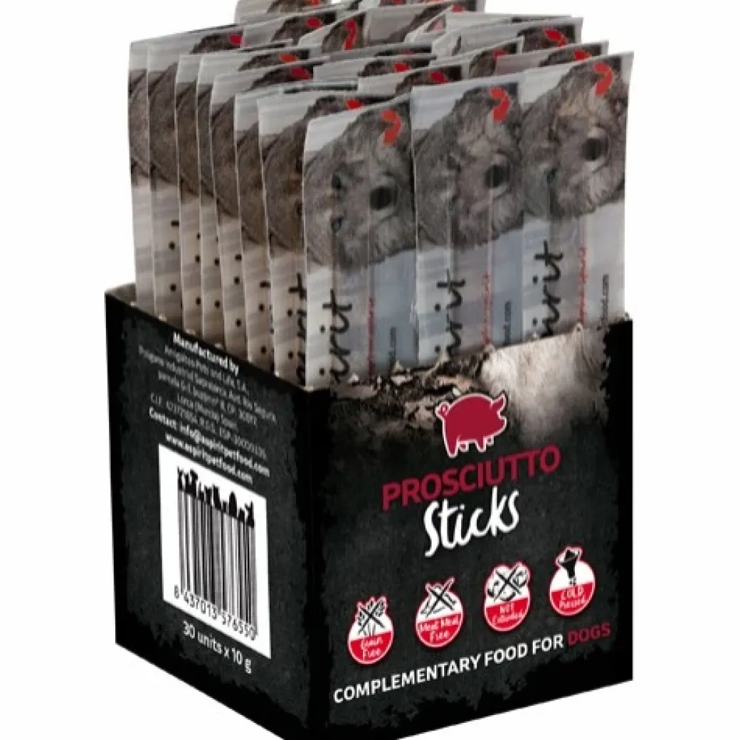 AlphaSpirit Prosciutto Stick hundesnack - naturlig smag og kornfri forkælelse