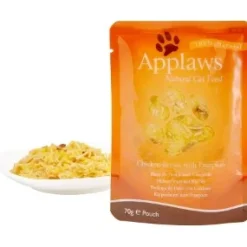 Applaws Kattevådmad Kylling og Græskar 70 g (pouch)