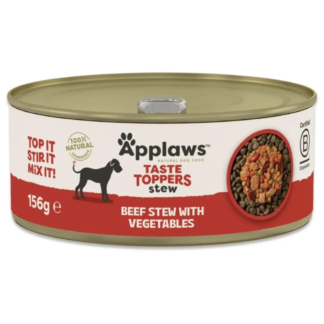 Applaws Taste Toppers oksegryde 156 g - naturlig topping til hundefoder