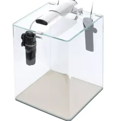 AquaEl Akvarie Opti Bent Hvid 20 Liter