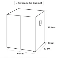 AquaEl Cabinet Ultra Scape 60 Snow