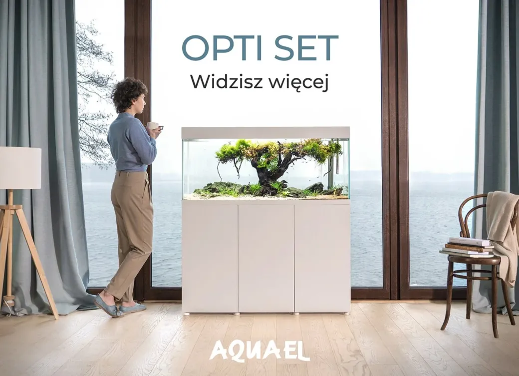 AquaEl Optiset 240 Hvidt akvarium