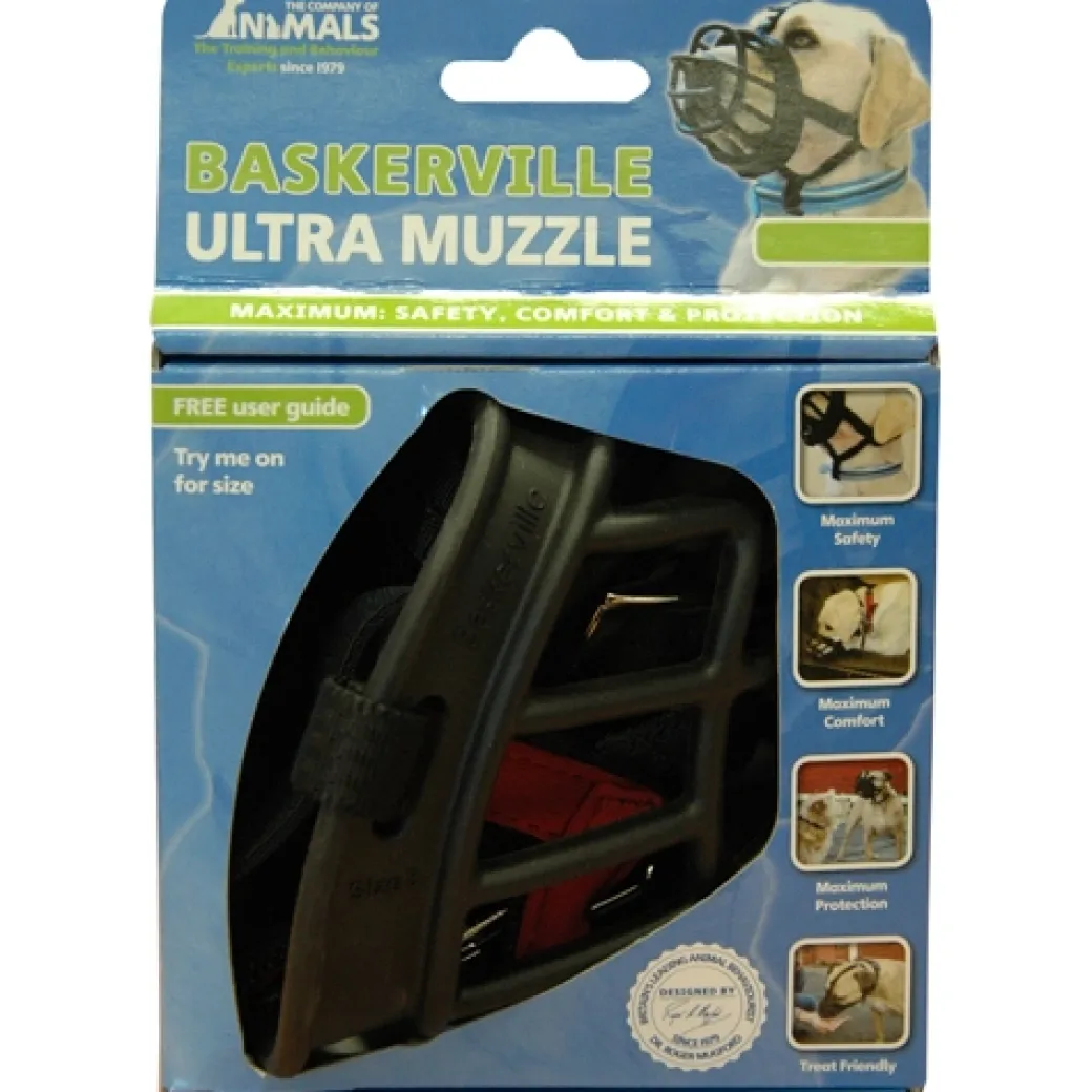 Baskerville Ultra mundkurv til hunde str. 4