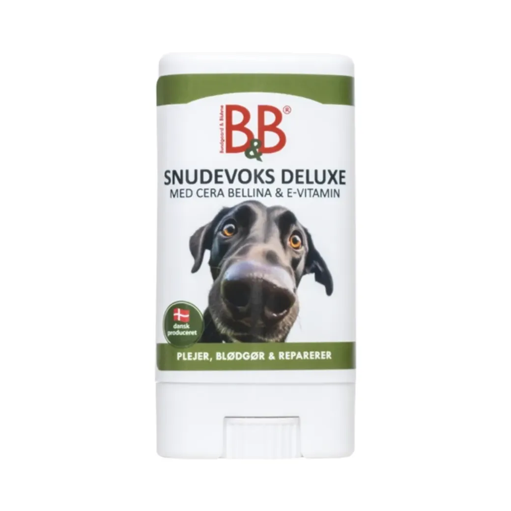 B&B Snudevoks Deluxe til hund - pleje og beskyttelse af tør snude