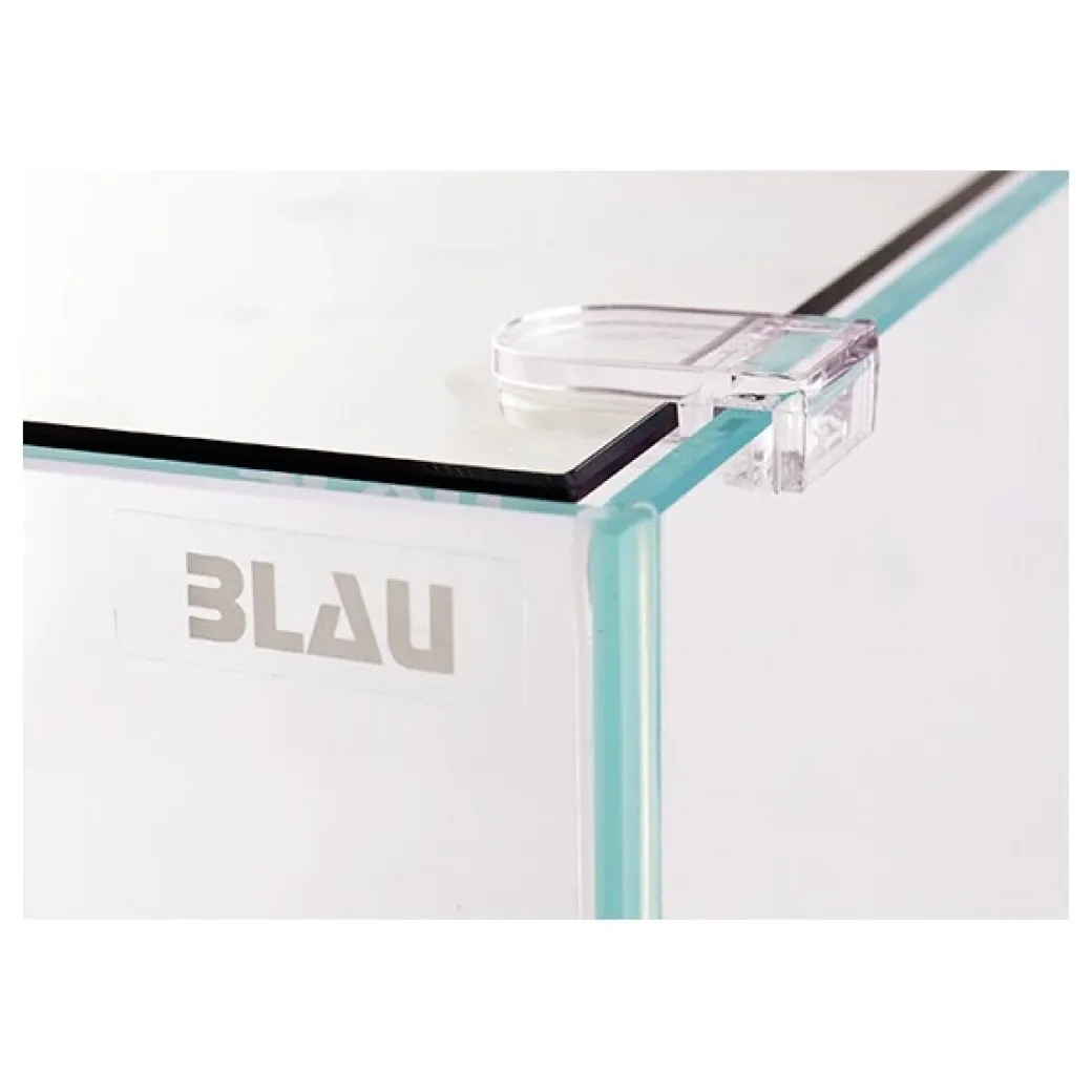 Blau Cubic Akvarium Aquascaping 42 L Optiwhite glas (35X35X35)