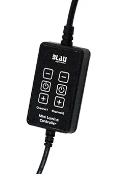 Blau elegant LED saltvandsbelysning 40 cm 24 Watt