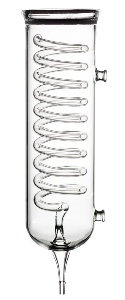 Blau Glas CO2 Diffuser med spiral bubble tæller XL
