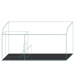 Blau Gran Cubic Super Reef 122 White 366 liters Saltvandsakvarium