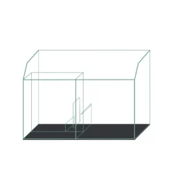 Blau Gran Cubic Super Reef 92 White 276 liters Saltvandsakvarium