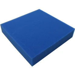 Blå filtersvamp Filtermåtte Fin 50x50x10 cm