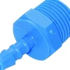 Blå nylon slangestuds 1/2 tomme (6 mm slange)