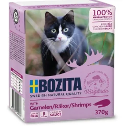 Bozita Kattefoder Bidder i Sovs med Rejer 370 gram
