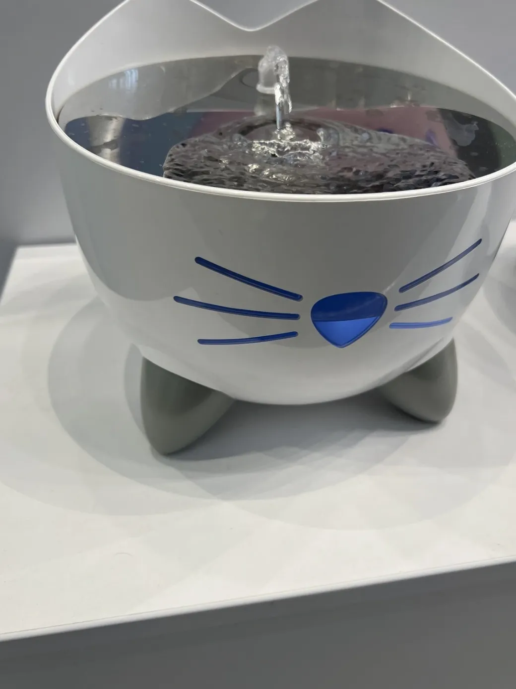 Catit Pixi Drikkefontæne i Hvid med Rustfrit stål