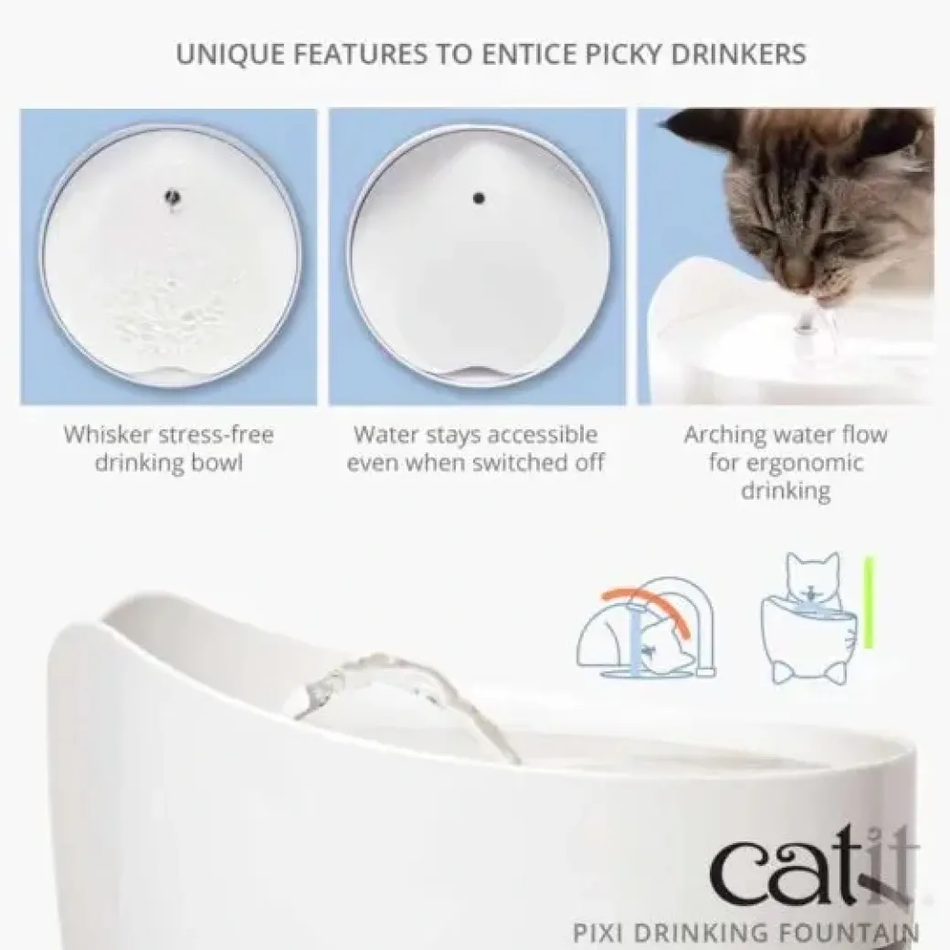 Catit Pixi Smart Drikkefontæne i Hvid (WIFI)