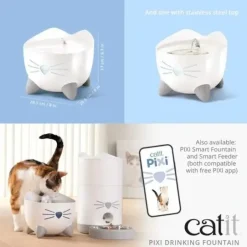 Catit Pixi Smart Drikkefontæne i Hvid (WIFI)