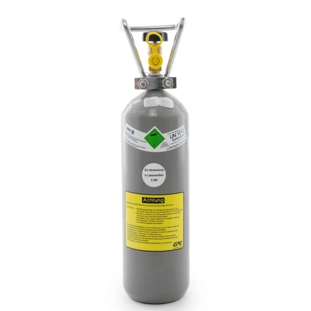 CO2 Gasflaske 2 kg - Fast lav pris