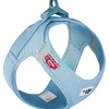 Curli Vest hundesele Clasp Air Mesh Skyblue S bryst 38-43 cm - let og sikker komfort