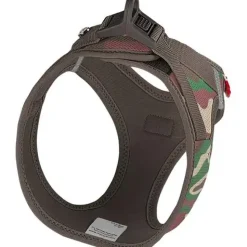Curli Vest Hundesele Clasp Air Mesh L Camo - let og ventileret sele til aktive hunde