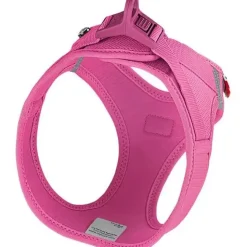 Curli Vest Hundesele Clasp Air Mesh M Pink - let og behagelig sele til daglige gaature
