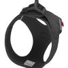 Curli Vest Hundesele Clasp Air Mesh L Sort - let og ergonomisk sele til større hunde