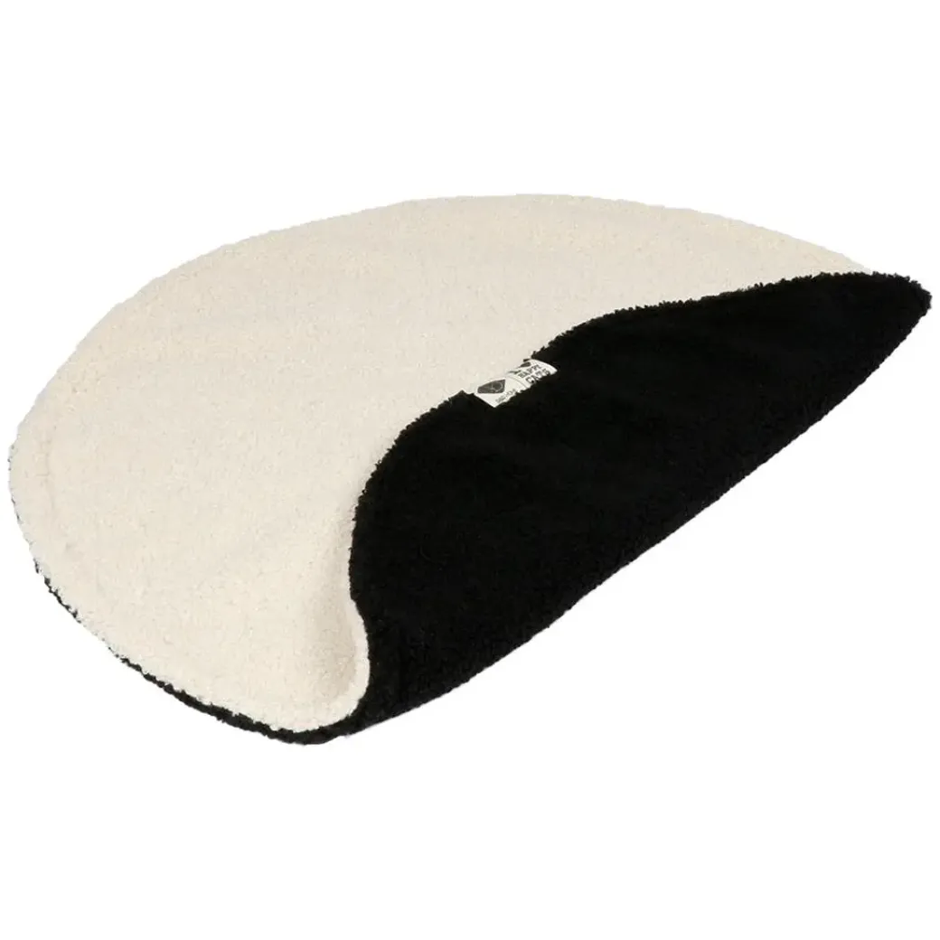 D&D CAT - MAEVE Tæppe Ø 50 cm Sort/Beige