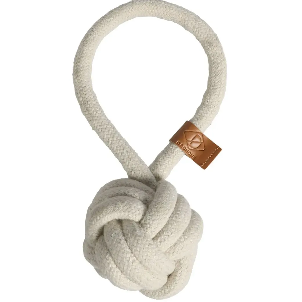 D&D Home Harper XS 18,5 cm Natur Knudereb 10 mm - hundelegetøj