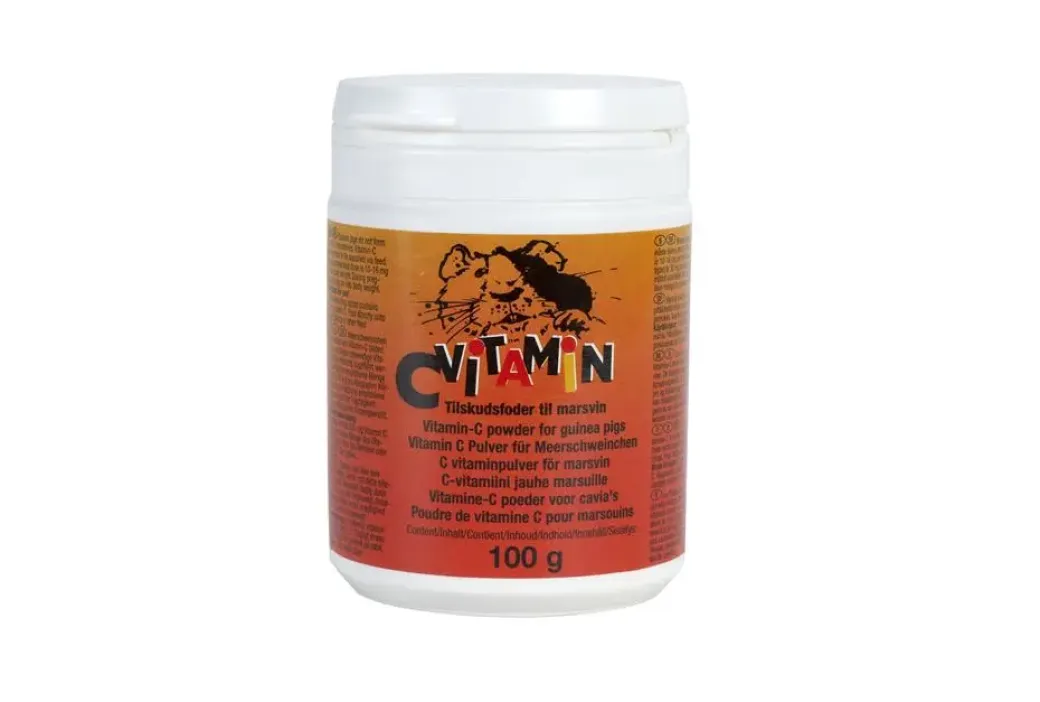 Diafarm C-vitamin pulver til Marsvin 50 g