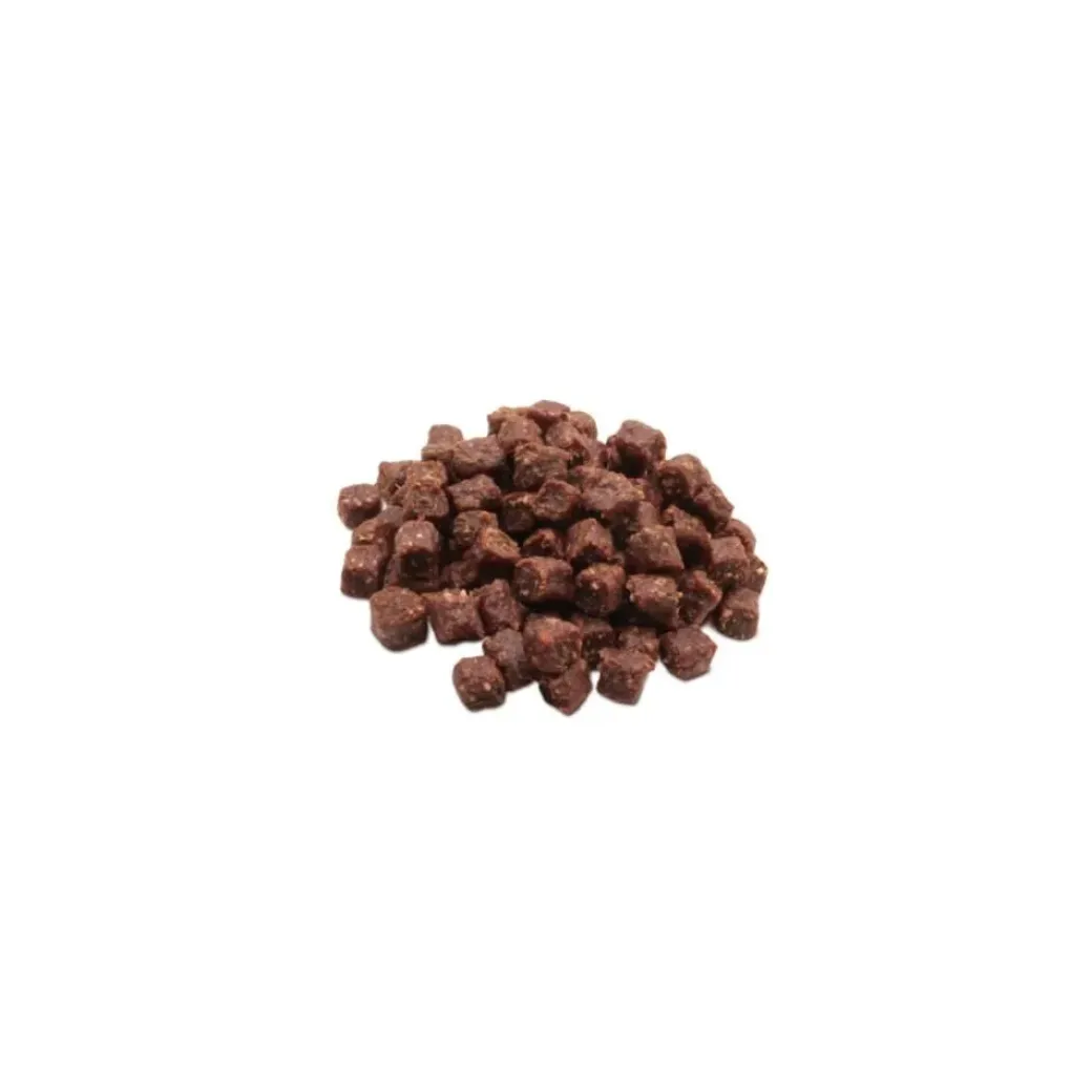 Dokas Stykker med æble og banan 105 g - frugtige hundesnacks