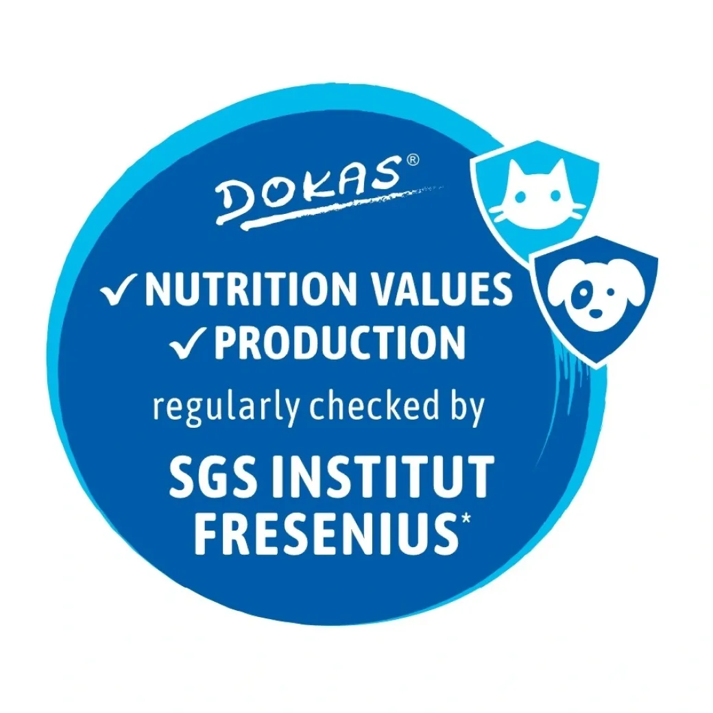 Dokas Tørrede kaninører 100 g - naturlige tyggeben til hunde