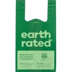 Earth Rated Øko hømhømposer Lavendel med håndtag 120 stk