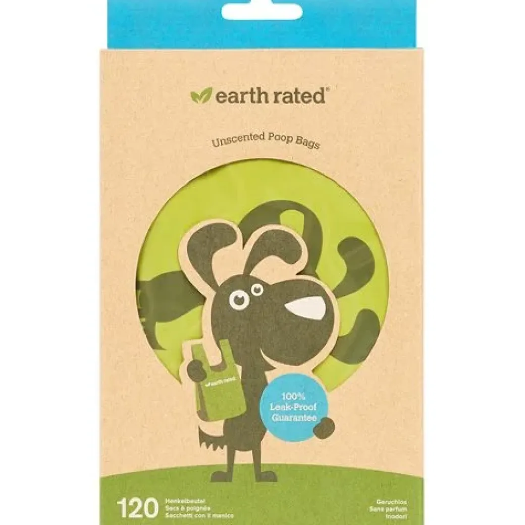 Earth Rated Øko hømhømposer Unscented 15 stk