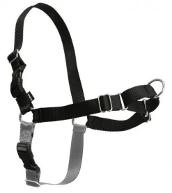 Easy Walk Hundesele Sort M/L - Bryst 35,5-45,5 cm