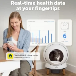 Ecom Smartspin Auto Litter Box Automatisk Kattetoilet ZAL10-17986