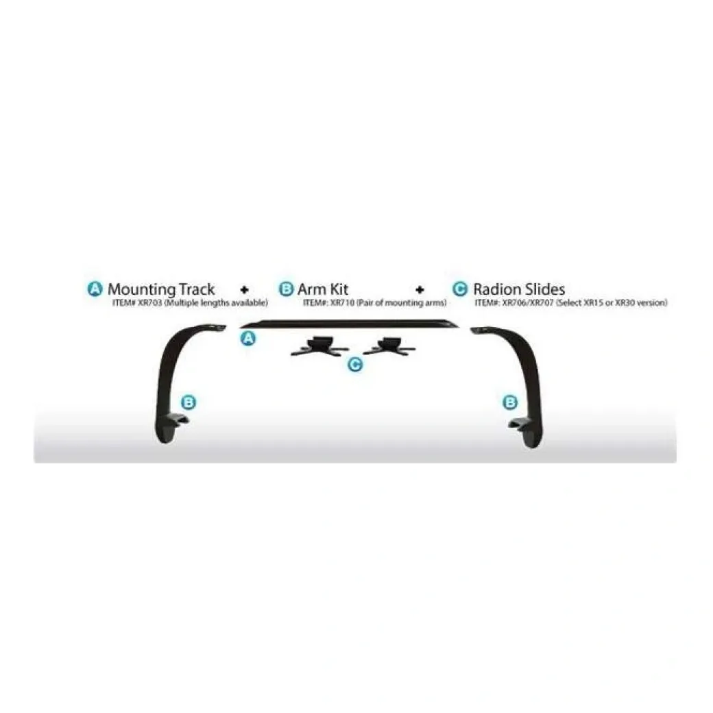 Ecotech Marine Montering til Radion G5 Multi RMS skinnesystem