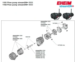 Eheim cirkulationspumpe streamON +6500