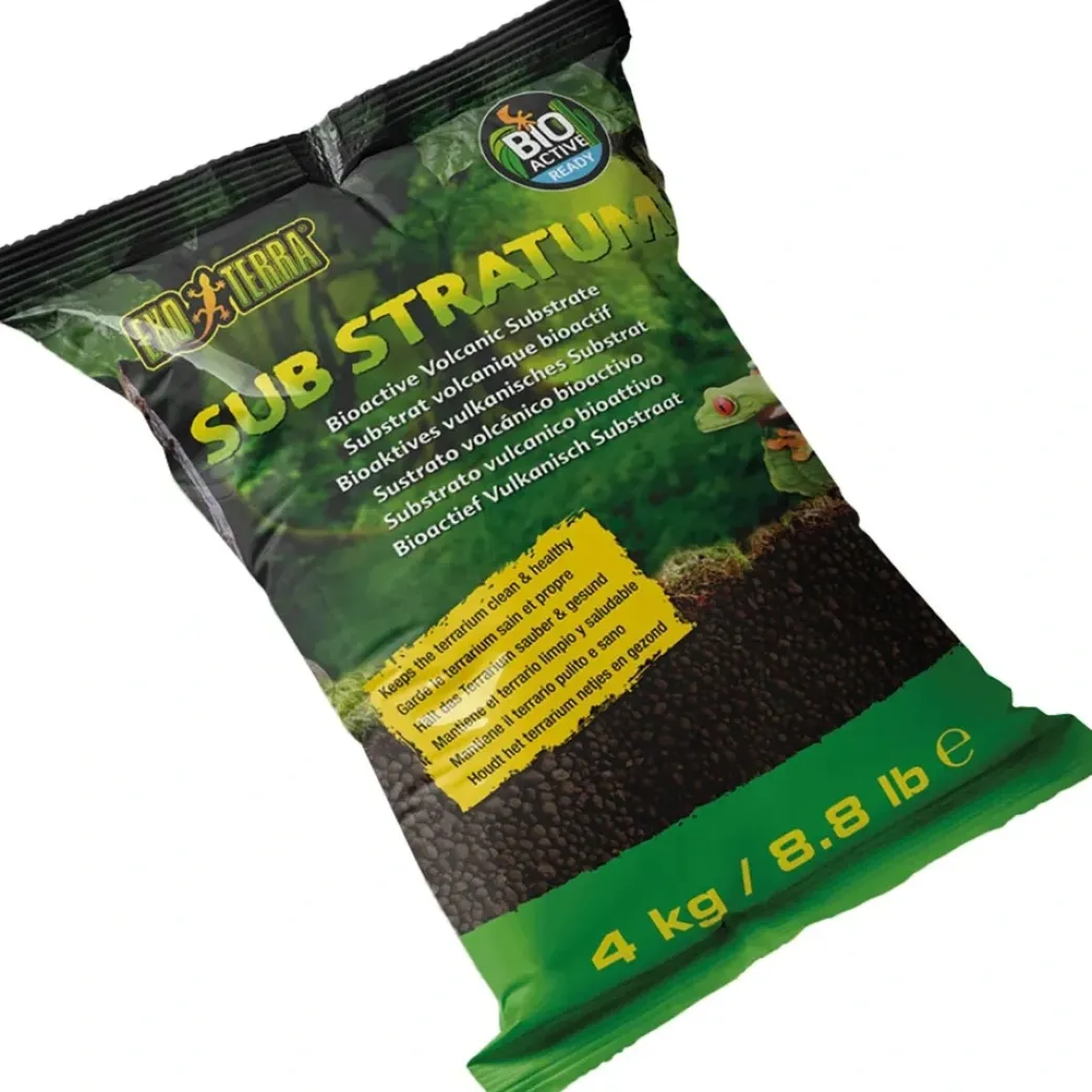 Exo Terra Bundsubstrat Bioactive Volcanic 4 kg