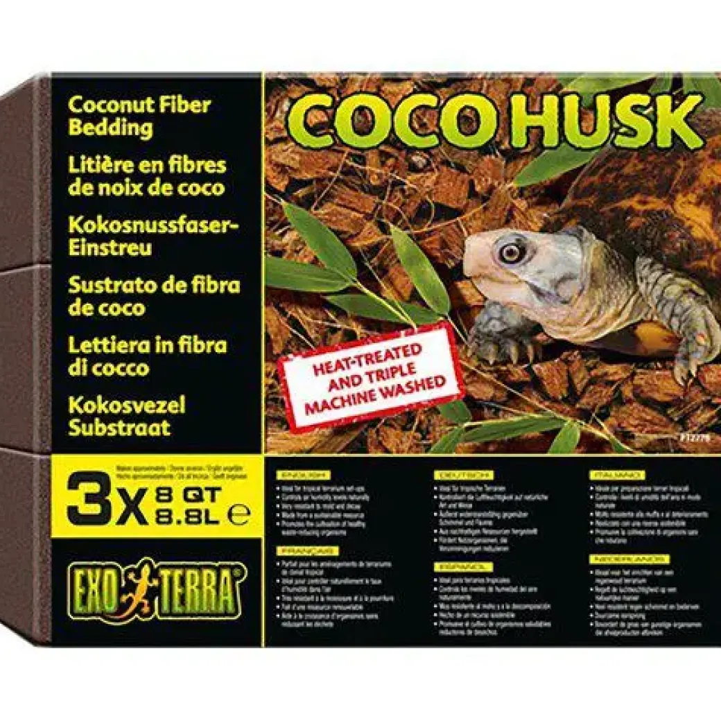 Exo Terra Coco Husk 8,8 liter x 3 stk