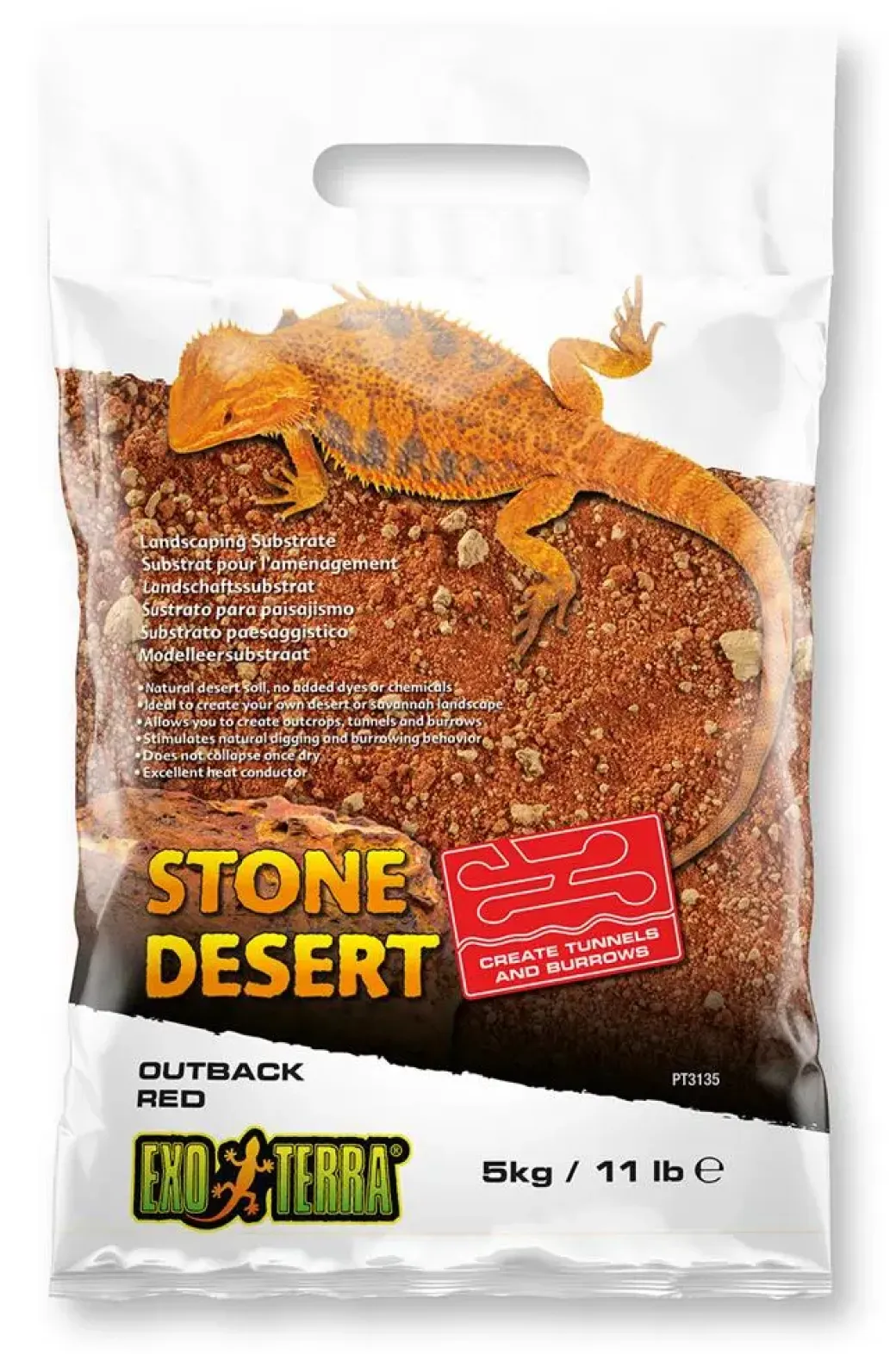 Exoterra Outback Red Stone Desert 5 kg