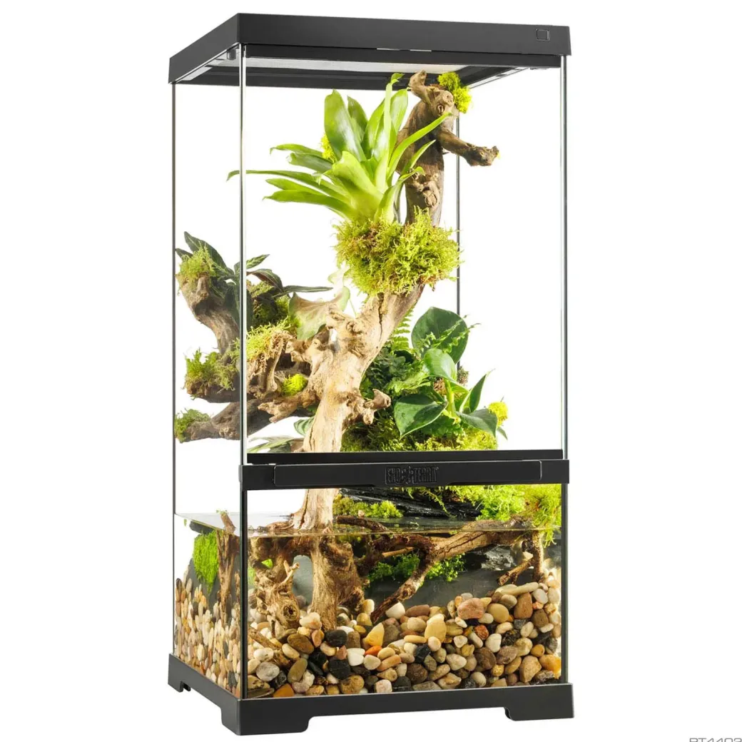 ExoTerra Pro Terrarium Paludarium 30x30x60 cm 54 Liter