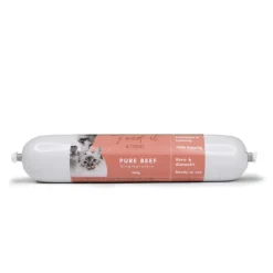 Feedit & Treat Pure Beef 400 g - naturlig oksepølse til hund og kat