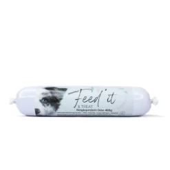 Feedit & Treat Pure Beef 400 g - naturlig oksepølse til hund og kat