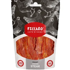 FICCARO Hundesnack Kylling Steak - lækker kyllingesteak 100 g