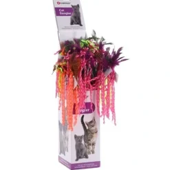 Flamingo Drillepind til Kat Pompom med fjer