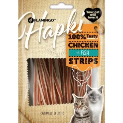 Flamingo Kylling og fiske strips 50 Gram