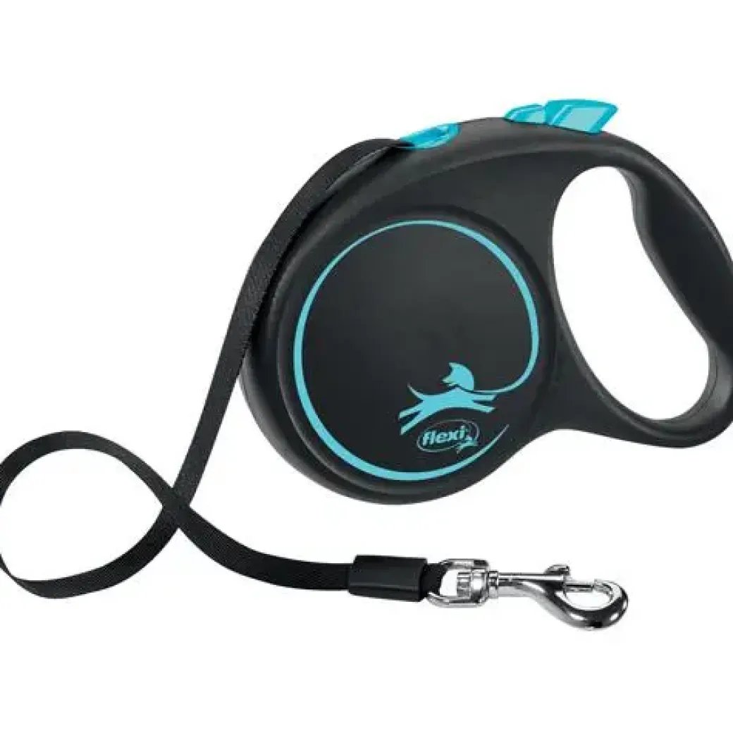 Flexi Black Design bånd M 5 meter 25 kg blå