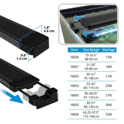 Fluval AquaSky LED 3.0 27W 91-122 cm