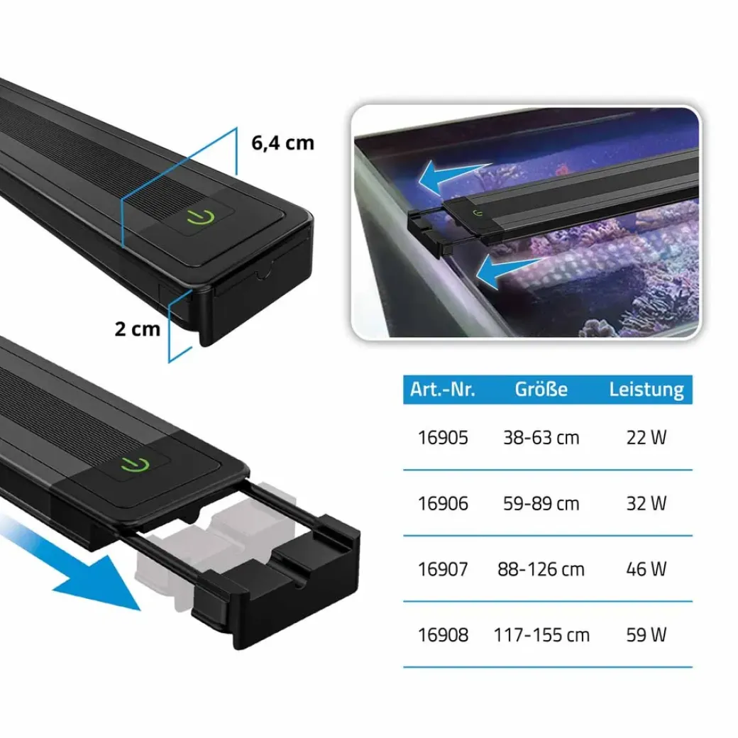 Fluval Reef Led 4.0 22w 38,4-63 cm