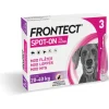 Frontect spot on 3 x 4 ml til hunde 20-40 kg - effektiv beskyttelse mod parasitter